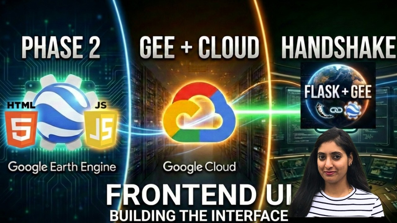 Build WebGIS Frontend HTML, JS, Flask API to Google Earth Engine - Phase 2