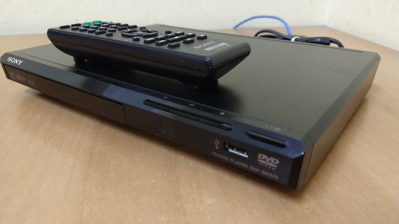 teste embalagem DVD Player Sony DVP SR370 vendido