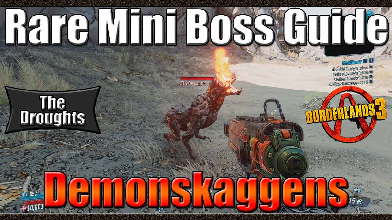 Borderlands 3 | Rare Mini Boss Spawn Guide | The Demonskaggons | The Droughts