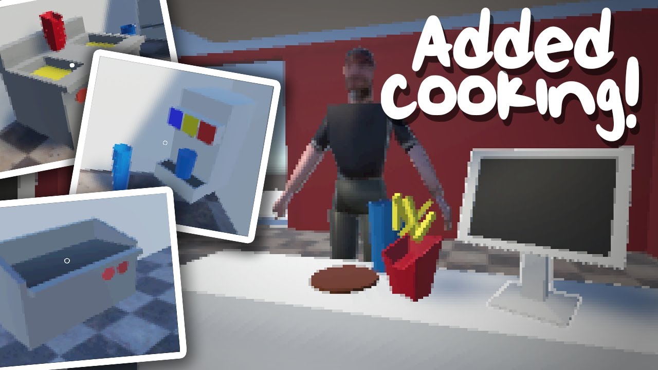 How I added cooking to my indie horror game | Devlog 4