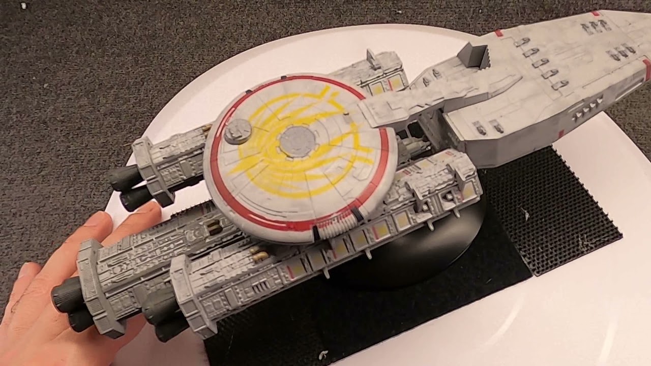 Loki Cruiser: Supply Ship Of The Colonial Battlestar Group (Eaglemoss BSG #21)