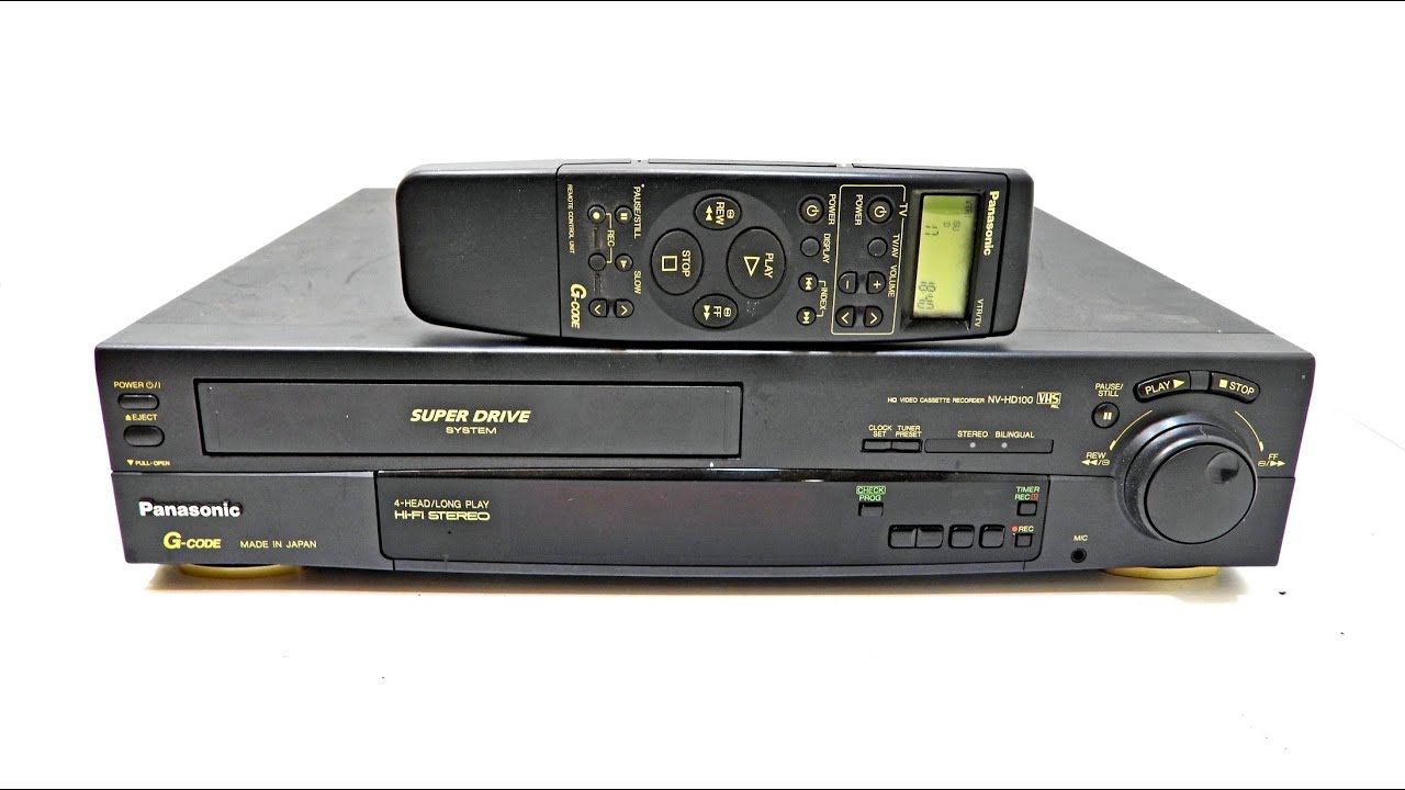 Panasonic NV-HD100 K Mech Video Tape Stuck Diagnosis and Resurrection