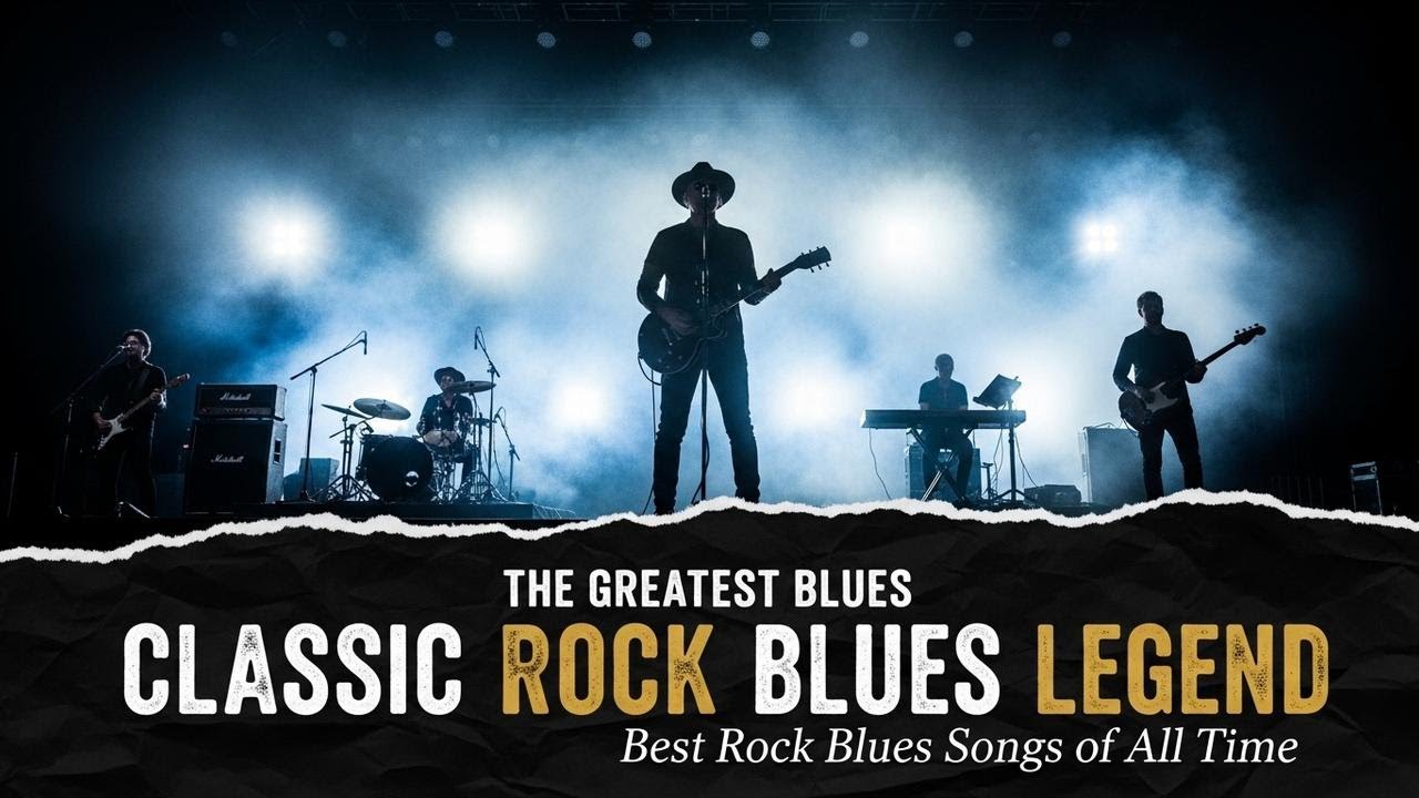 Eric Clapton, Muddy Waters, Jimi Hendrix, BB King, ZZ Top – Vintage Rock Blues Era