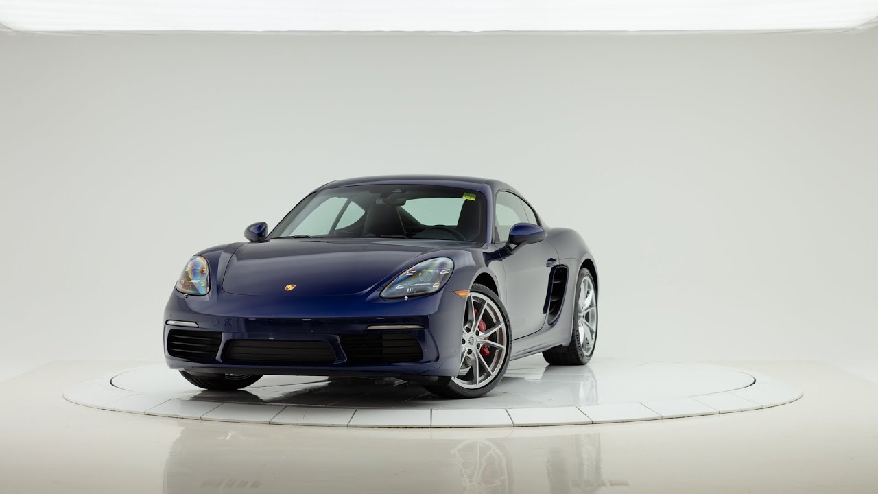 2020 Porsche 718 Cayman S Gentian Blue Metallic | (P6228)