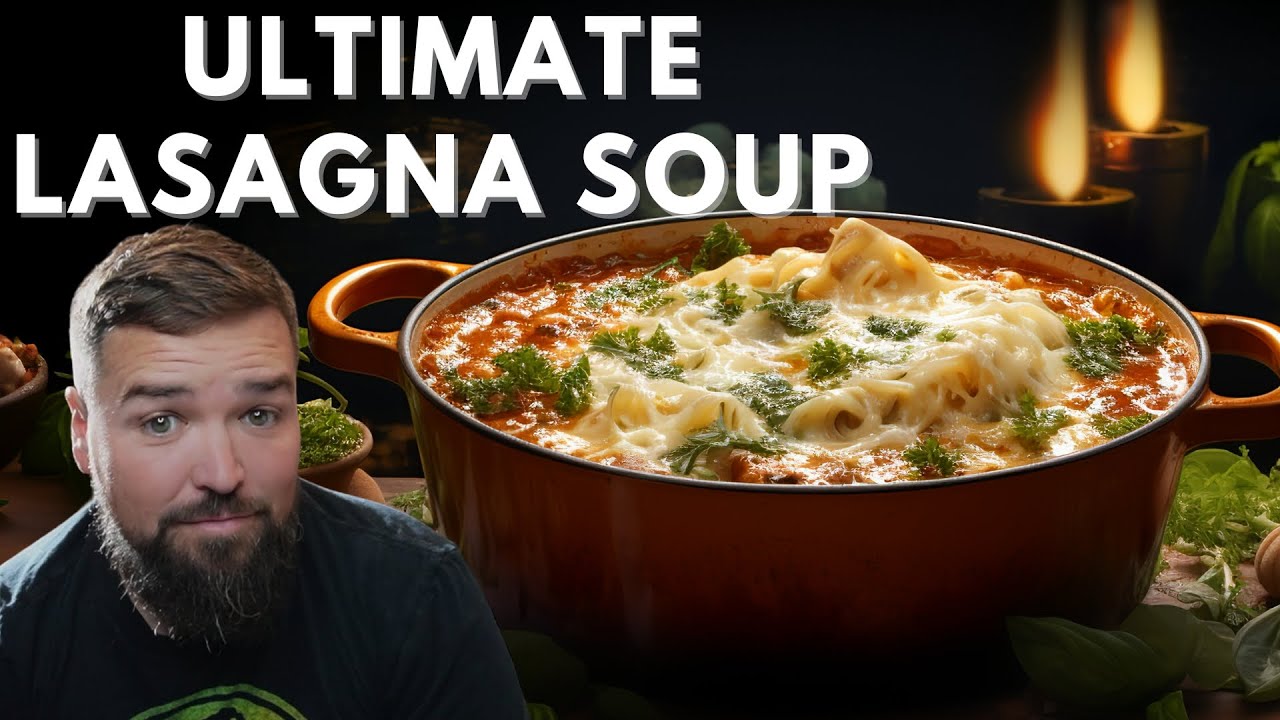 EASY LASAGNA SOUP RECIPE! ULTIMATE VERSION! CHEAP DINNER