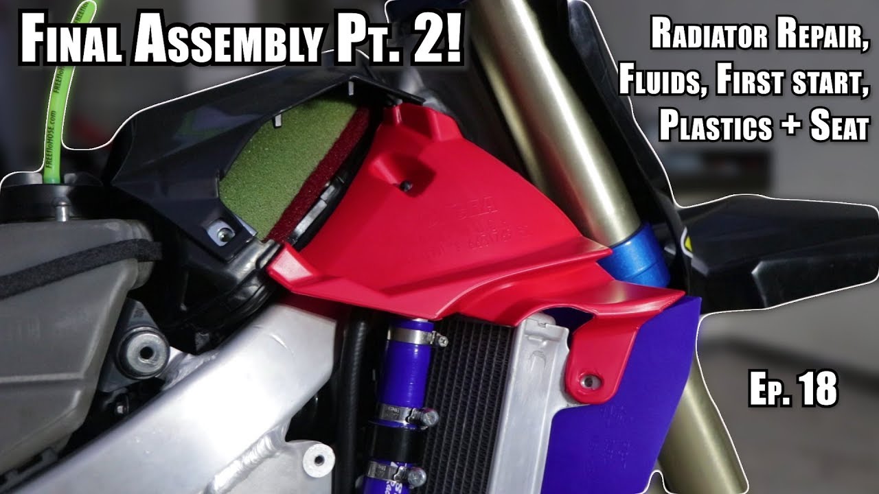YZ450F Supermoto Build: Final Assembly Pt. 2! Ep. 18