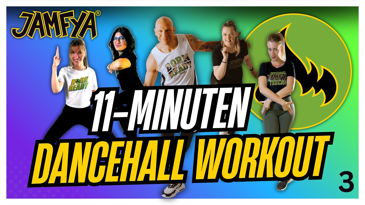 JAMFYA® | ONLINE-WORKOUT I 11 Minuten Dance-Fitness I Part 3
