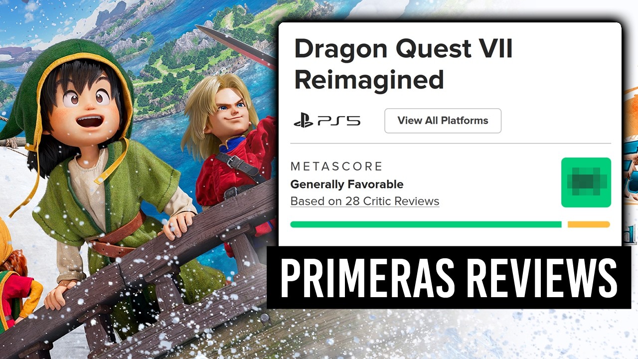El PRIMER IMPRESCINDIBLE del AÑO? Primeras REVIEWS y ANÁLISIS de DRAGON QUEST VII REIMAGINED