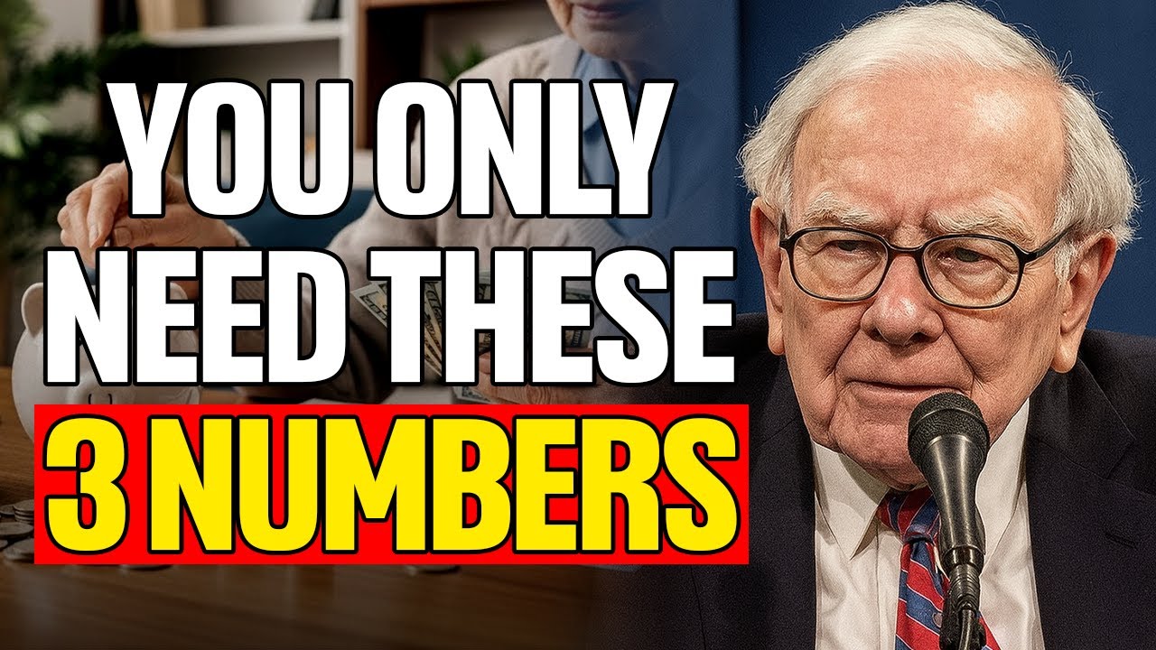Warren Buffett: The Only 3 Numbers That Are Important For Your Retirement