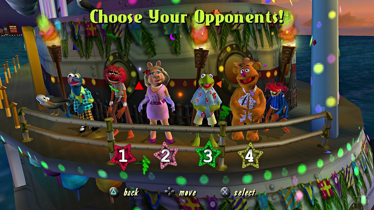 Muppets Party Cruise PS2 Gameplay HD (PCSX2)