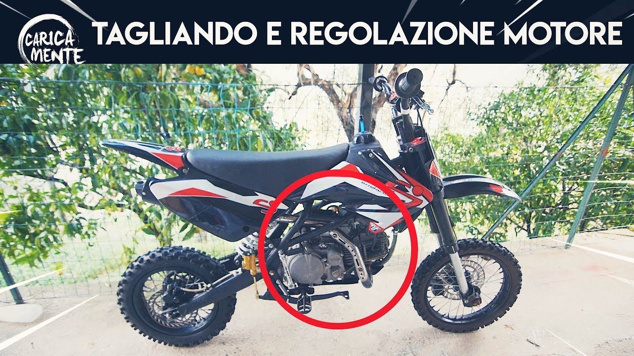 Tagliando e Regolazione Pit bike Motard 150cc - CARICAMENTE RACING ITALIA