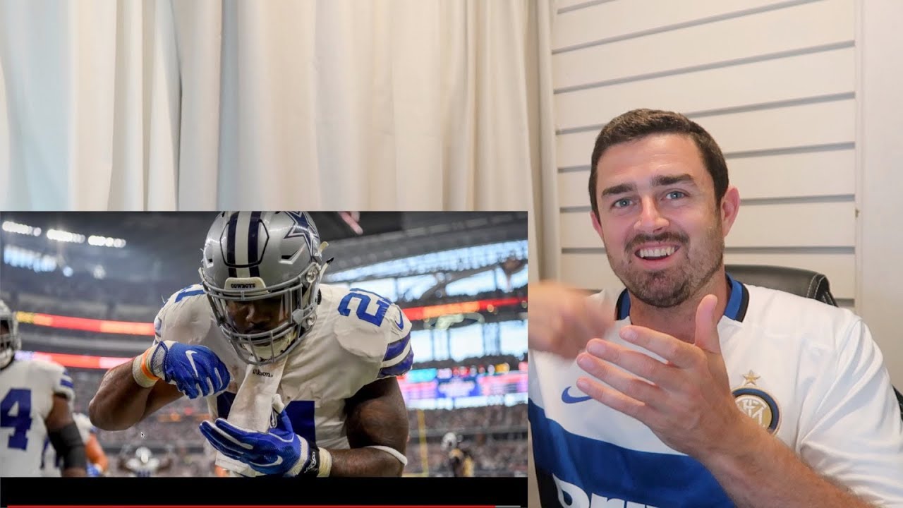 Rugby Fan Reacts to EZEKIEL ELLIOTT Top 10 Plays!