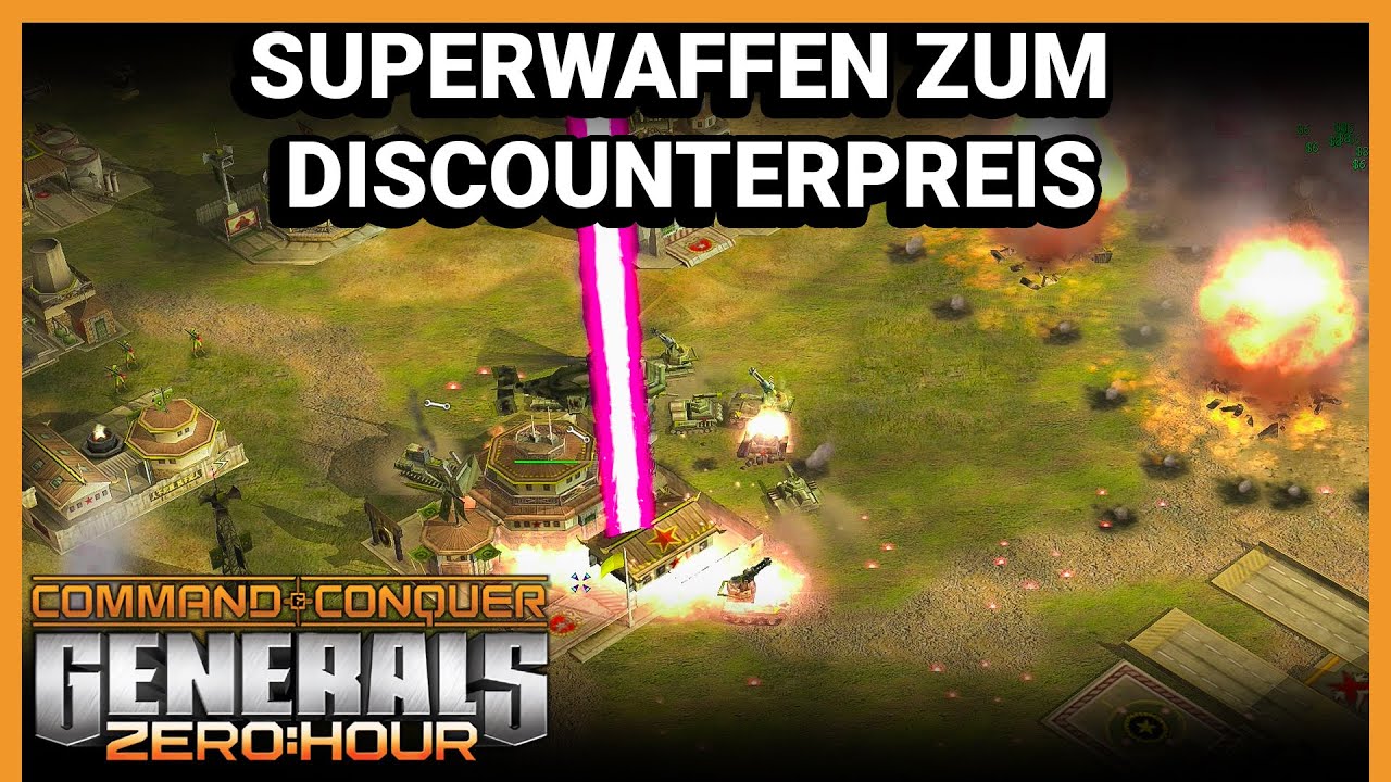 Der Superwaffengeneral ist wild 😱 C&C Generals: Die Stunde Null
