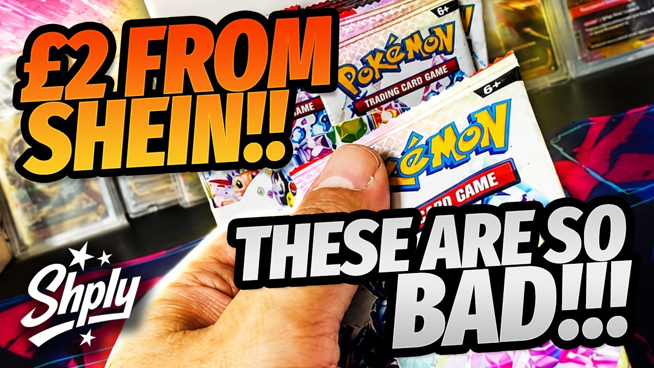Поддельные коллекционные карточки Pok&eacute;mon Prismatic Evolutions от SHEIN?! (Распаковка бустер-бокс...