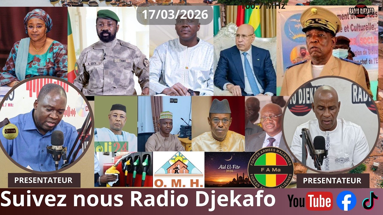 RADIO DJEKAFO 17 MARS BOUA DIABATE ET FOUSSENY KEÏTA DIT SADAM
