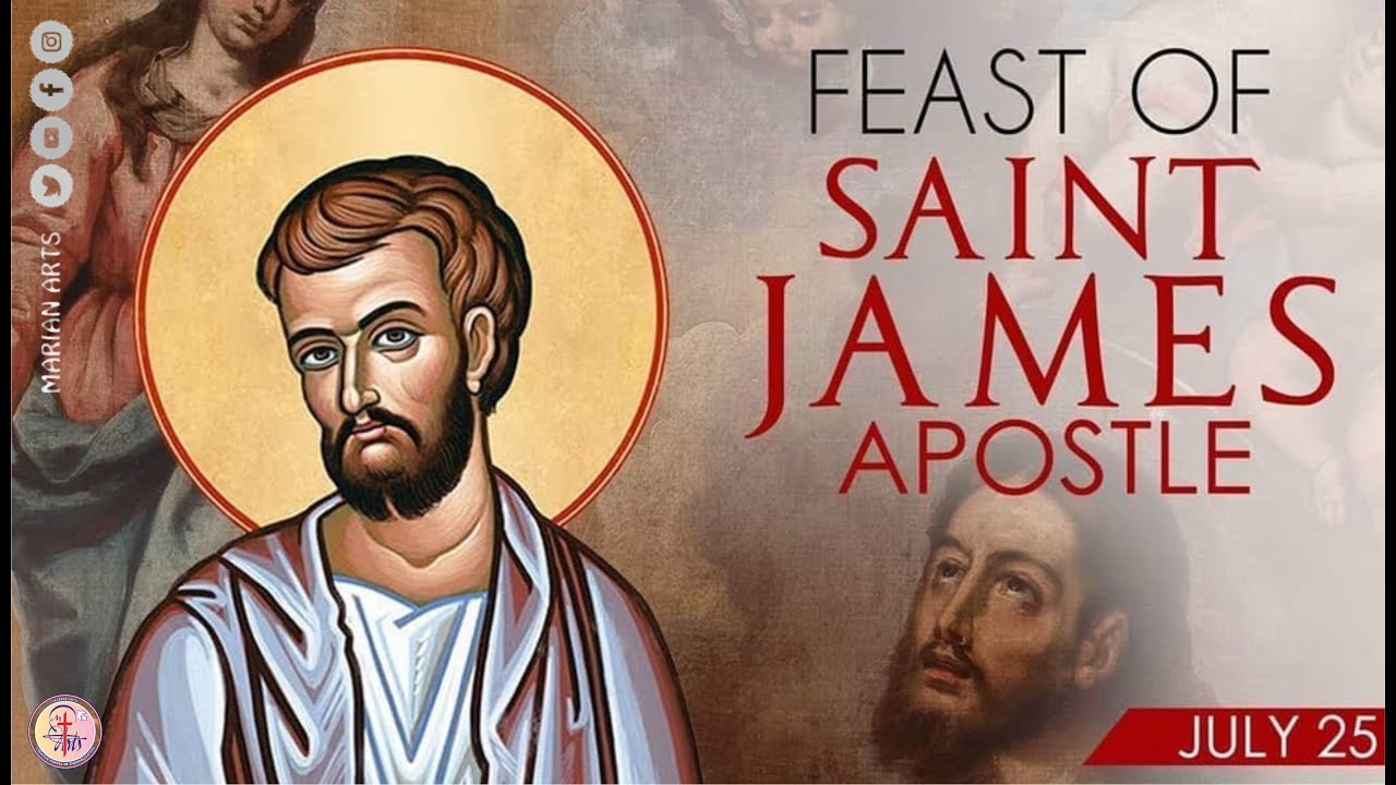 St. James, the Apostle || July-25 || Saint of the Day || Marian Arts