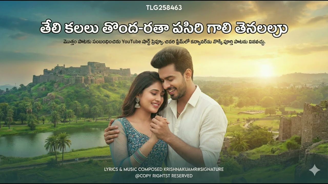 తొలి కలలు తొందరగాఉసిరి గాలి తేనెలుగా--TLG258463
