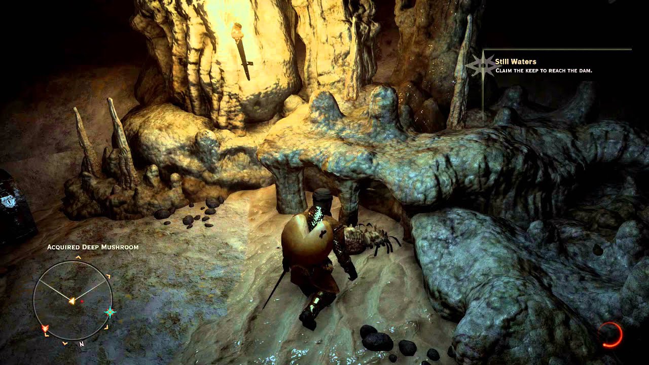 Dragon Age: Inquisition - Deadman's Pass: Red Jenny's Cache (in Caves) Loot & Explore Gameplay PS4