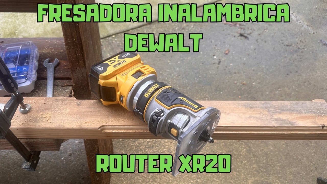 FRESADORA COMPACTA INALAMBRICA DEWALT