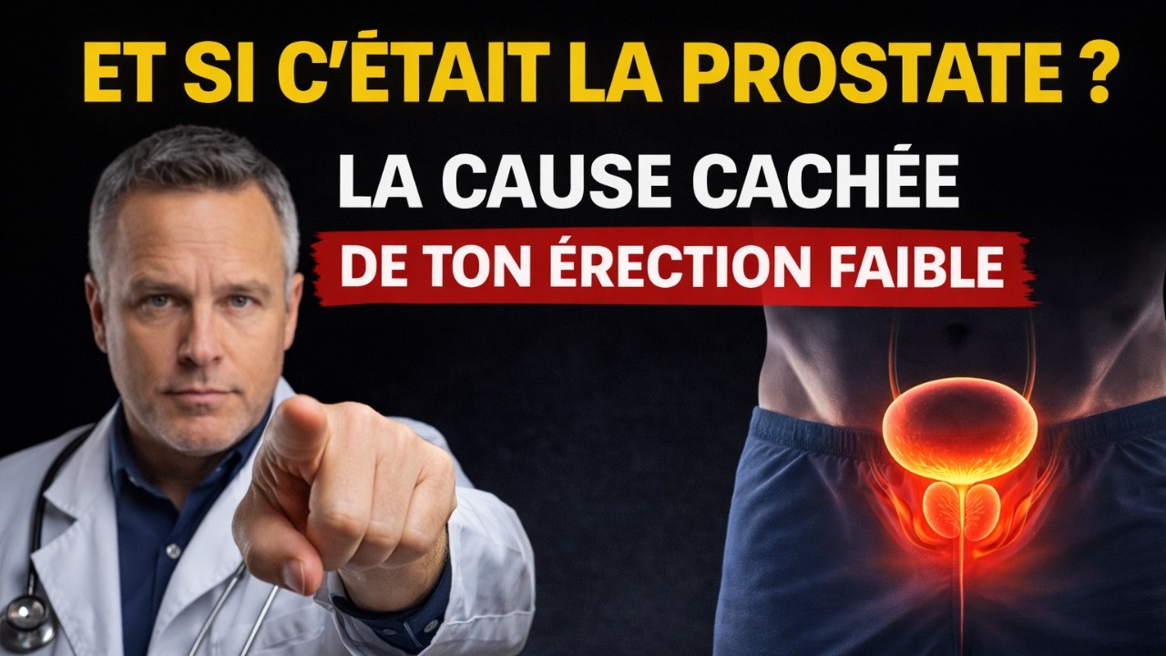 Érection faible après 50 ans ? Et si le problème venait de la prostate