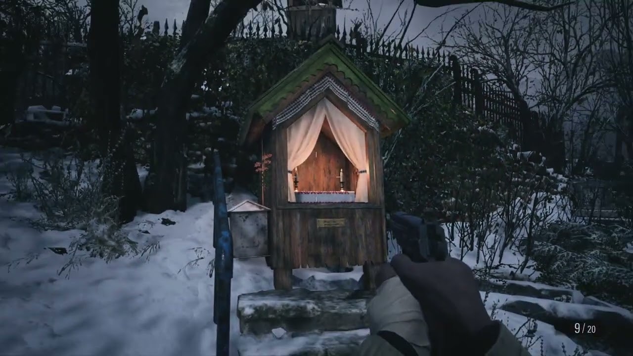 Let’s try and find my way around shall we on resident evil village 