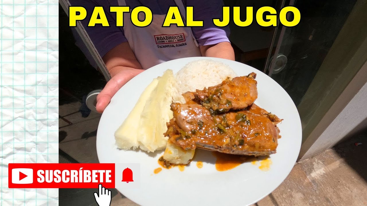 Aprende a preparar Pato al Jugo
