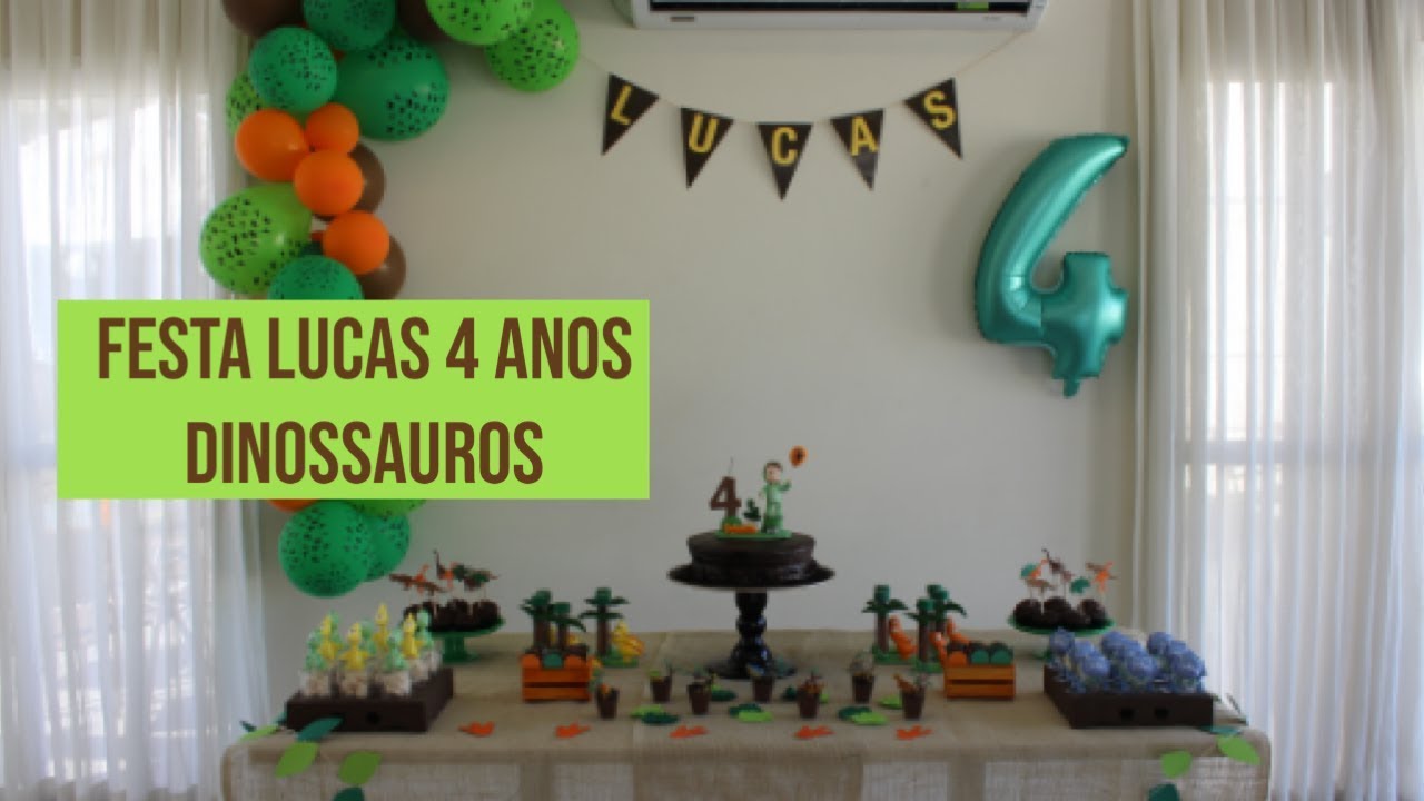 LUCAS FEZ 4 - FESTA DINOSSAUROS