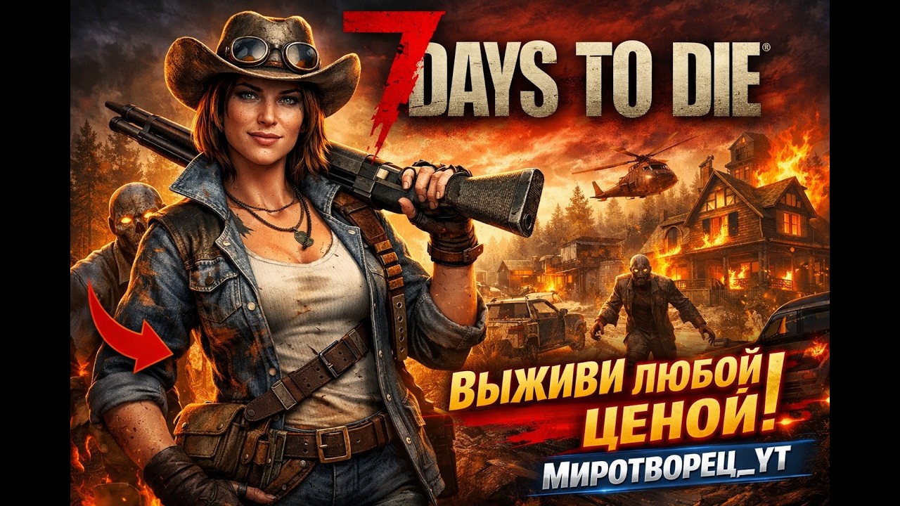 Стартуем выживание основанное на торговле и заданиях =) 7 Days Yo Die 🔴 STREAM OnLine