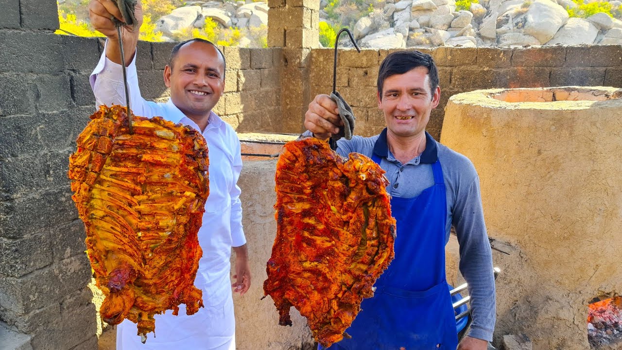 Mountain Lamb Samarkand Uzbekistan | Tandoori Lamb | Uzbekistan Best Food | Mubashir Saddique