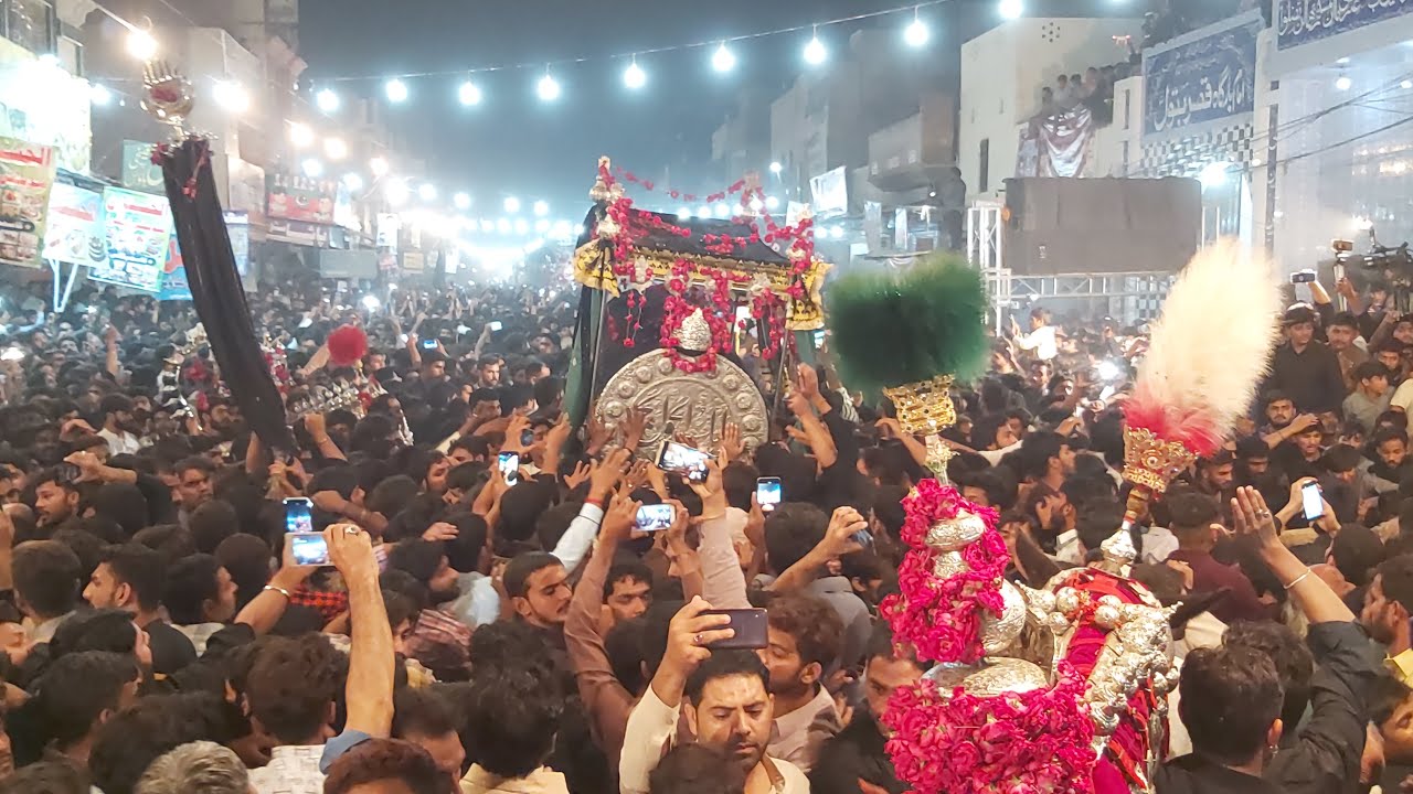 Bramdgi Taboot Shahbeh Zuljnah Amarian - 6 Rabi ul Awal - Kafla Sadat Madina Wapsi Mandi Quatar Fsd.