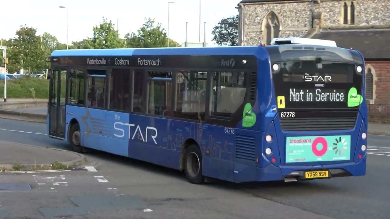 Fareham Bus Station 29/07/23