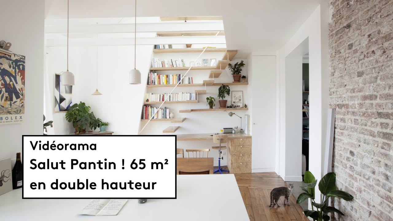 VIDÉORAMA - Salut Pantin ! 65 m² en double hauteur