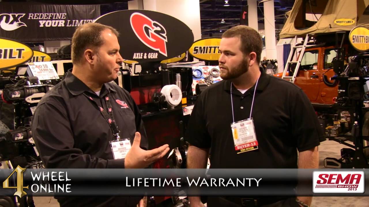 G2 Axle & Gear at SEMA 2013