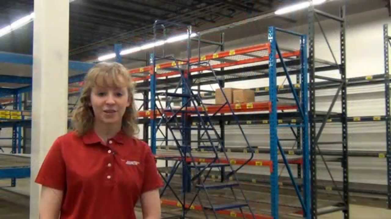 Used Rolling Ladders, Various Multiple Steps and Heights-Series 2