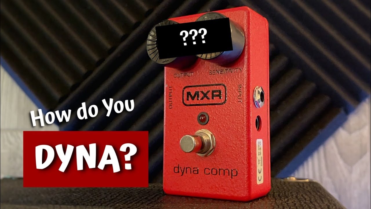 How to Use the MXR Dyna Comp!
