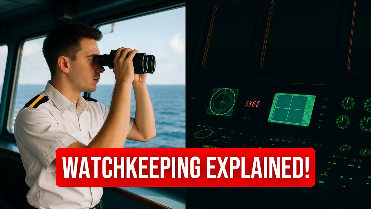 Duties of a Deck Cadet During Bridge Watchkeeping | Merchant Navy Explained