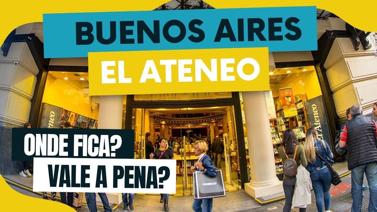 O que fazer em Buenos Aires? Livraria El Ateneo + Avenida Santa Fé – Caminhada + História Completa