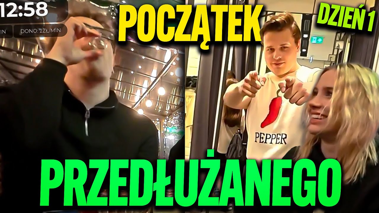 SUCHAR POCZĄTEK PRZEDŁUŻANEGO Z DELORDEM, DZIEŃ Z PAMELKĄ I KOLEŻANKAMI | DZIEŃ 1