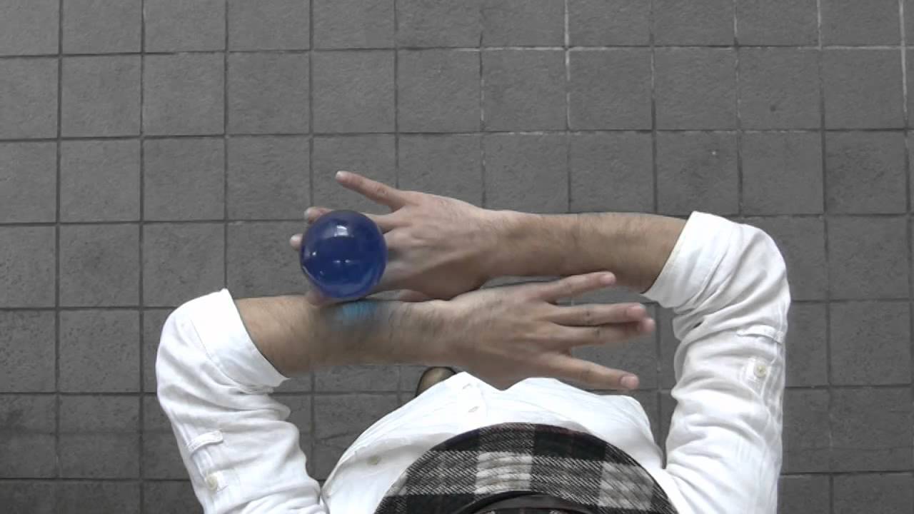 手の甲から甲への移動　B to B Transfer Contact Juggling Lesson by Okotanpe おこたんぺ