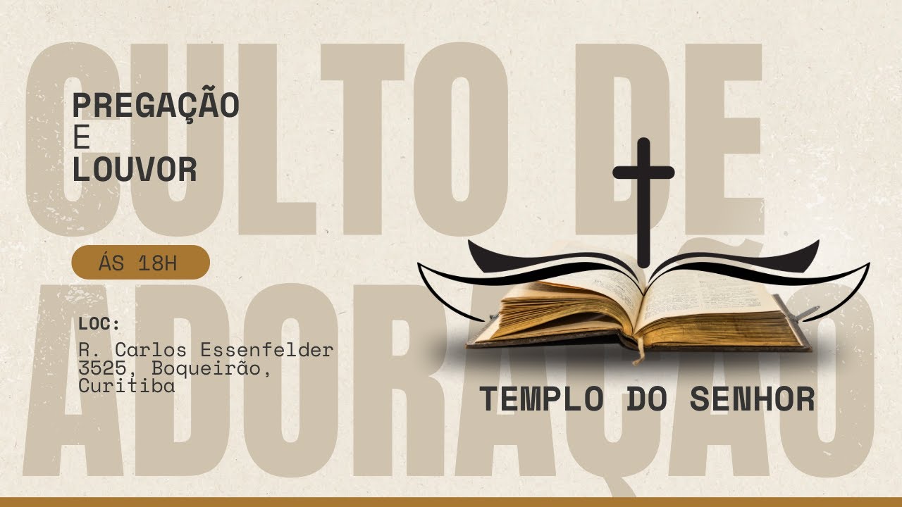 Culto de Adoração _ ÁS BODAS DO CORDEIRO_  28/02/2026