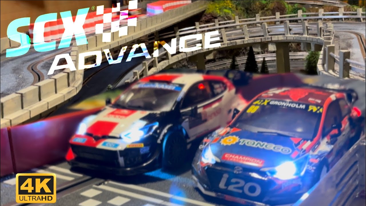 Día de Carreras con  Scalextric Advance