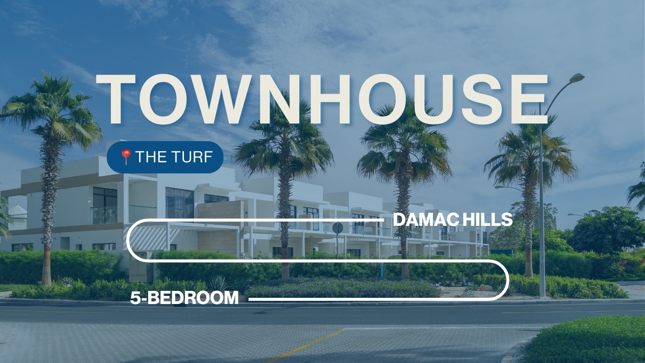 5 Bed Townhouse in The Turf, DAMAC Hills