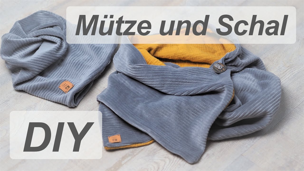 Schal und Mütze nähen - Annas Adventskalender im November - Türchen 7
