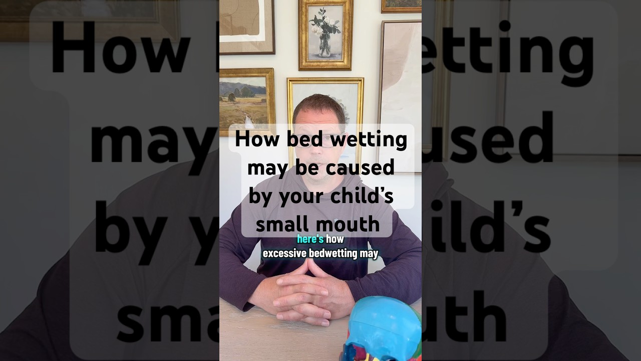 How bed wetting may be caused by your child&rsquo;s small mouth #smallmouth #bedwetting