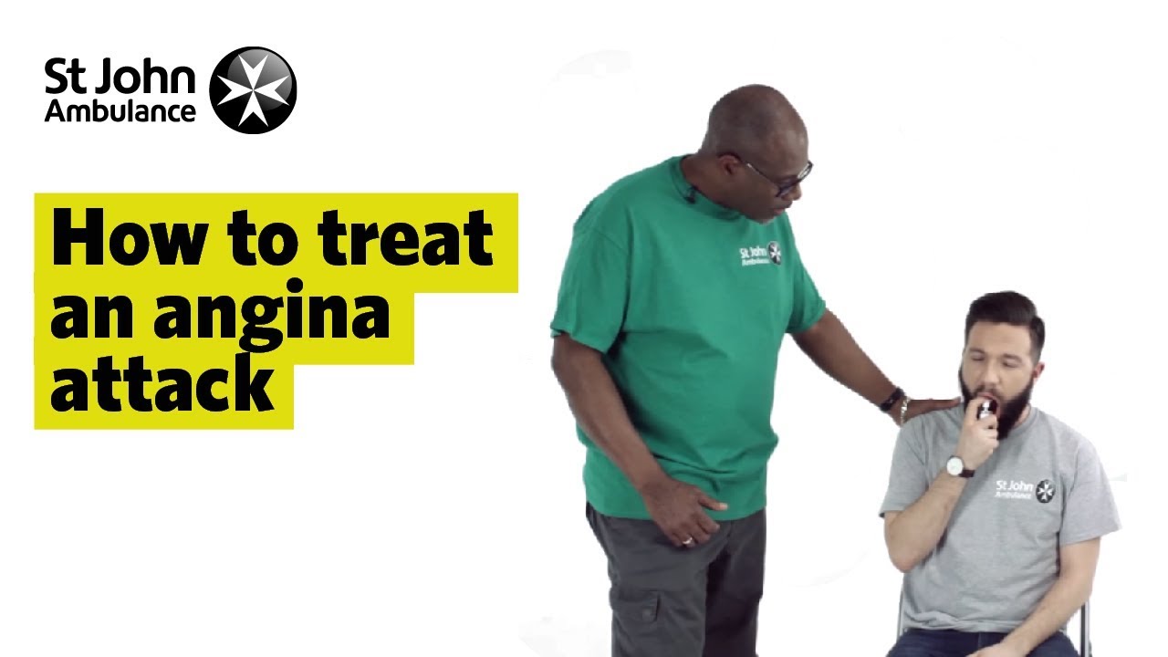 Symptoms & How to Treat an Angina Attack - First Aid Training - St John Ambulance