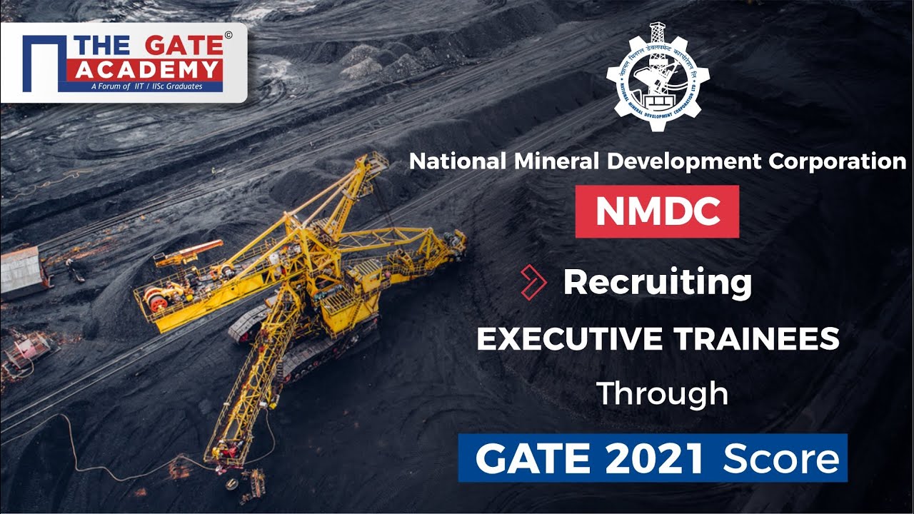 NMDC Hiring Through GATE 2021 Score Card | Important Details Inside