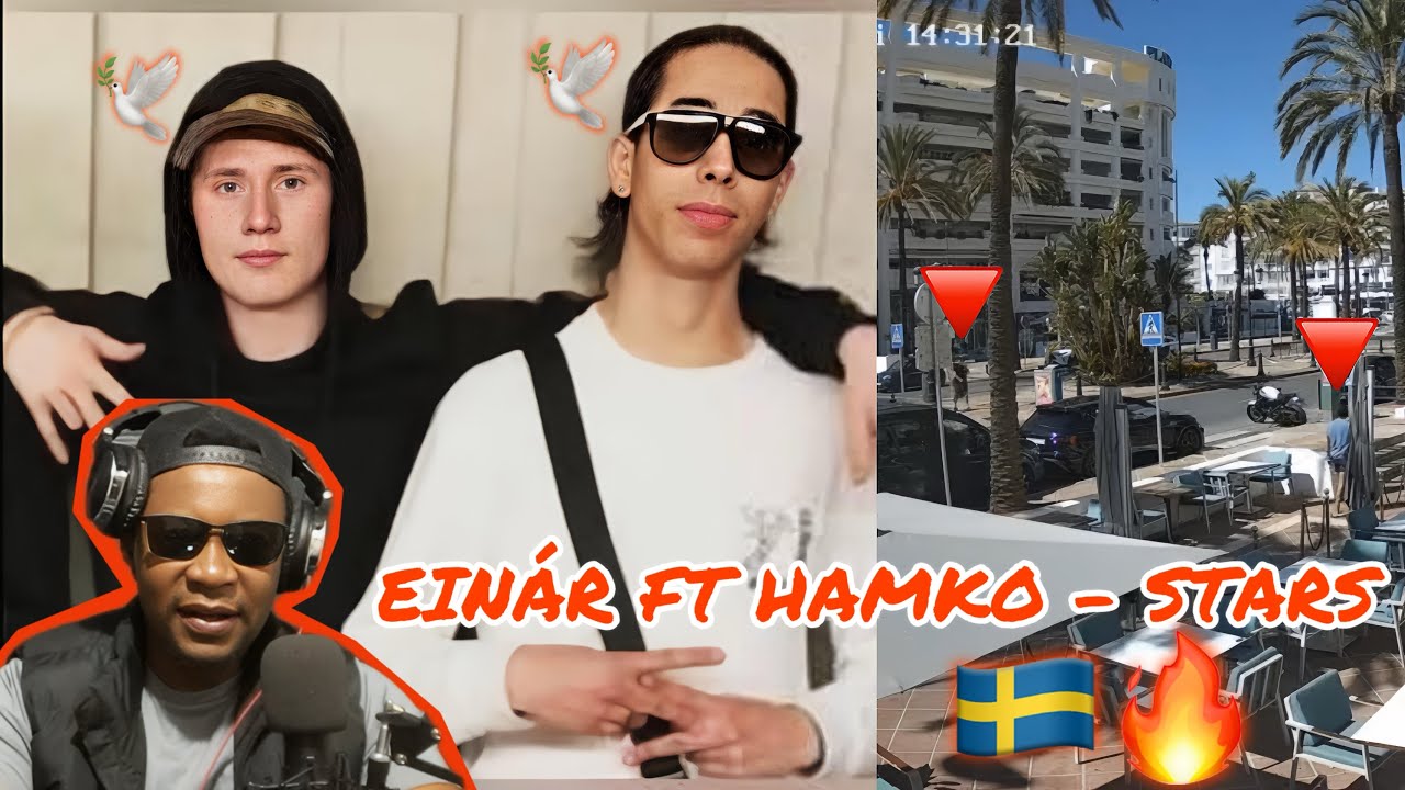 SWEDISH RAP REACTION 🇸🇪| EINÁR FT HAMKO - STARS (ENGLISH SUBTITLES)🔥