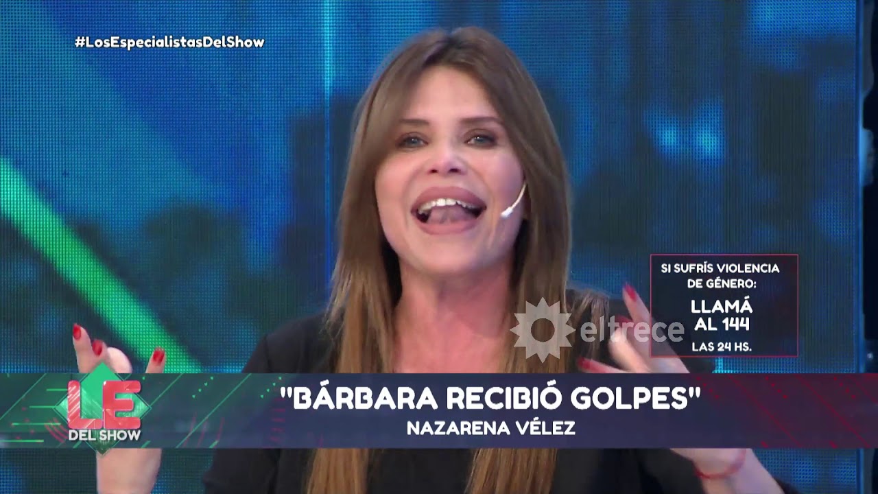 Nazarena Vélez habló del episodio que vivió Barbie con Fede Bal