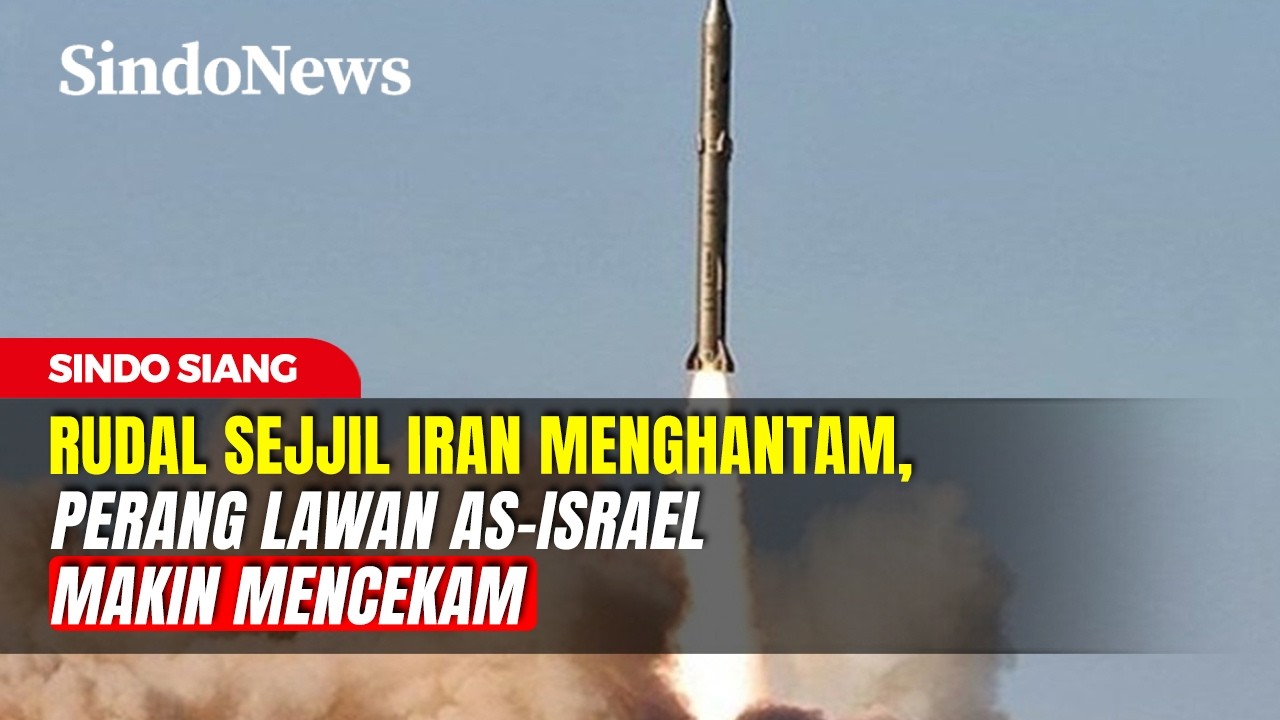 Rudal Sejjil Iran Menghantam, Perang Lawan AS-Israel Makin Mencekam | Sindo Siang | 17/03 | PART 2