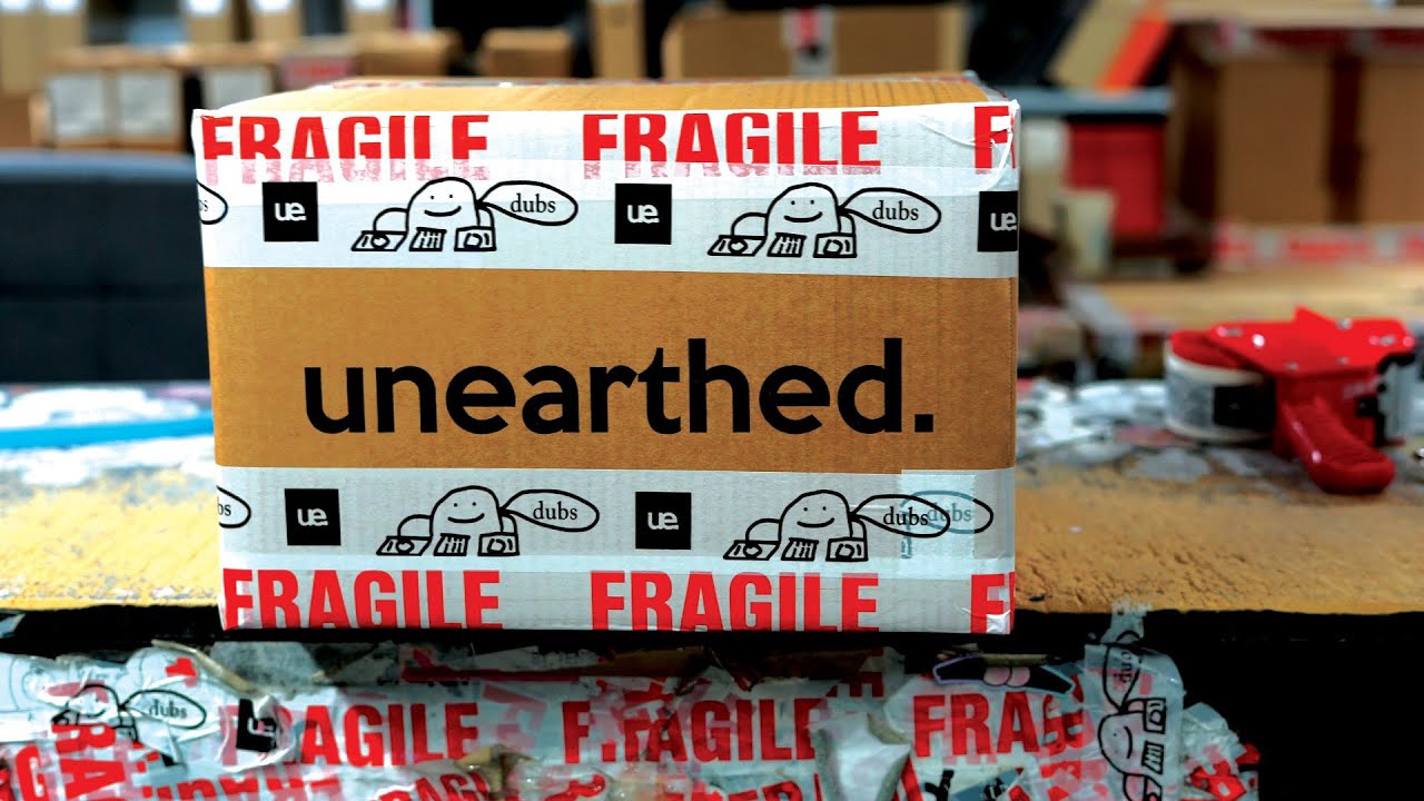 unearthed sounds - packing records.